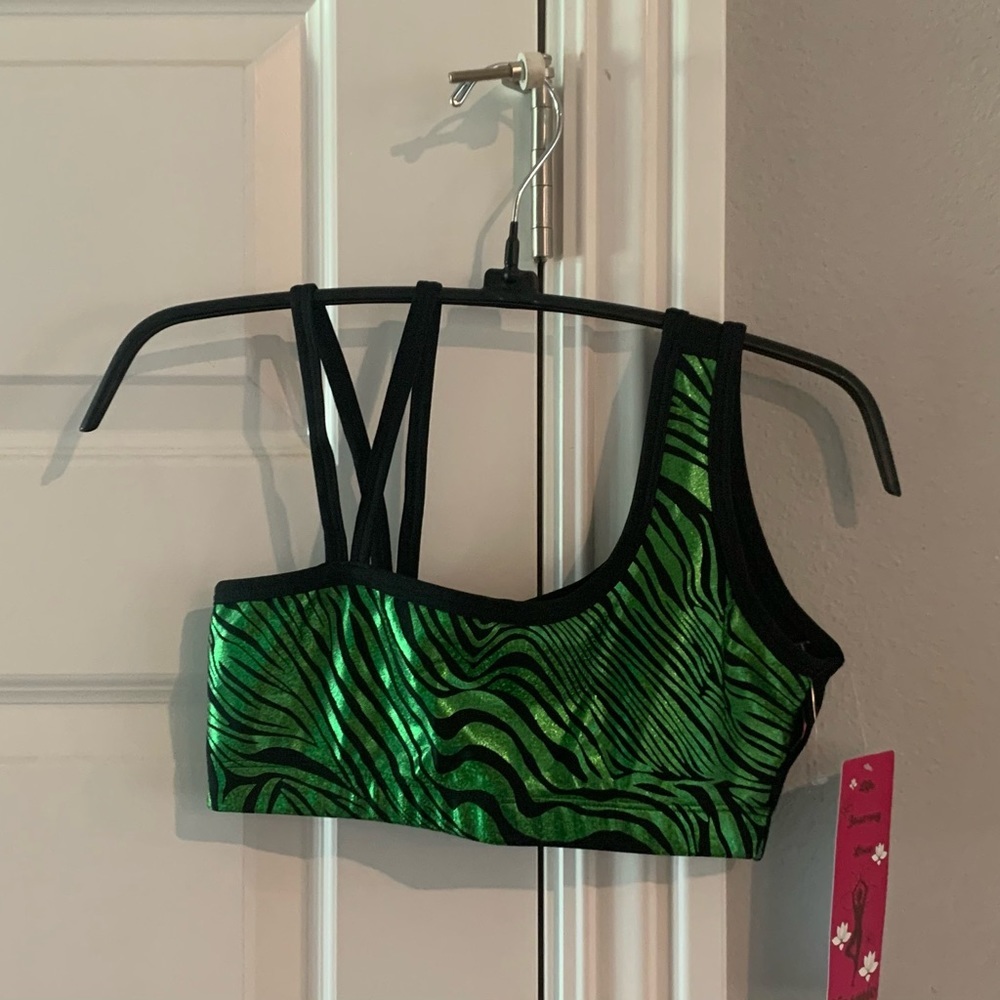 NWT KOS USA Asymmetrical Bra Top‎